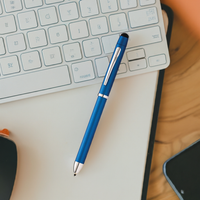 Tech3+™ Metallic Blue Multifunction Pen