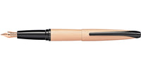 ATX® Brushed Rose Gold Stainless Steel Fine Nib Fountain Pen