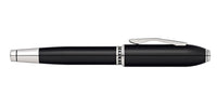 Peerless™ Obsidian Black Lacquer with Platinum Plated Appointments Selectip® Rollerball Pen