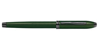 Townsend® Matte Green PVD Micro-knurl Rollerball Pen