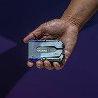 M4 SPECIAL EDITION MAVERICK™ RAIL WALLET with BURPLE ANODIZED TITANIUM CLIP