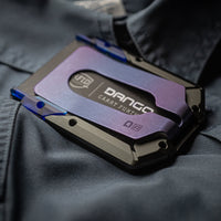 M4 SPECIAL EDITION MAVERICK™ RAIL WALLET with BURPLE ANODIZED TITANIUM CLIP