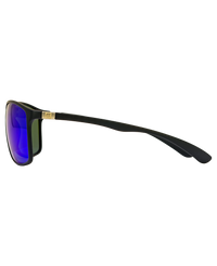 Milano (Black/Blue Mirror Polarized Lens)