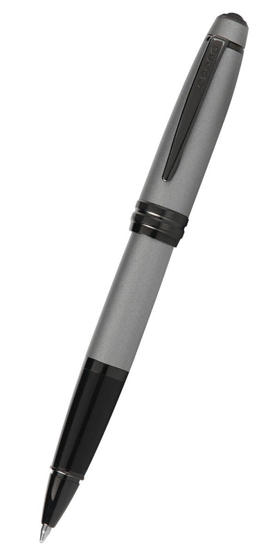 Bailey™ Matte Gray Lacquer Rollerball Pen