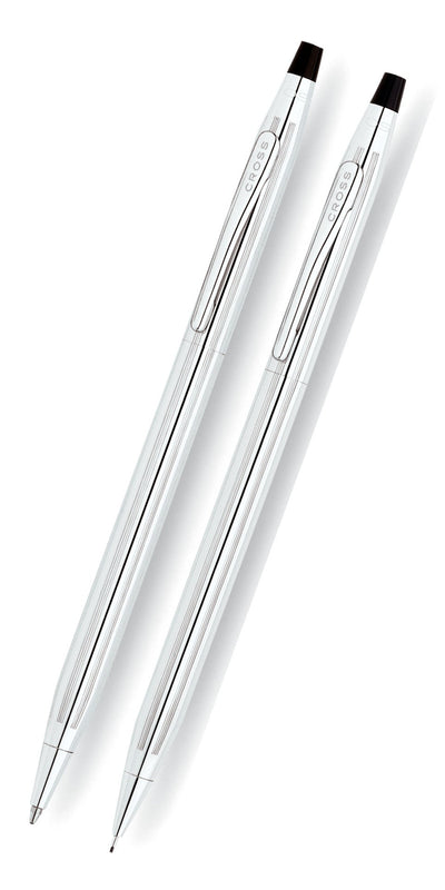Classic Century® Lustrous Chrome Pen and Pencil Set
