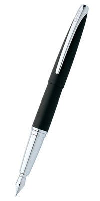 ATX® Basalt Black Stainless Steel Medium Nib Fountain Pen