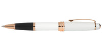 Bailey™ Pearlescent White Lacquer Rollerball Pen