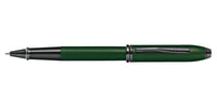 Townsend® Matte Green PVD Micro-knurl Rollerball Pen