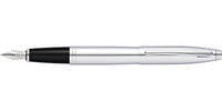 Calais™ Polished Chrome Stainless Steel Medium Nib Fountain Pen