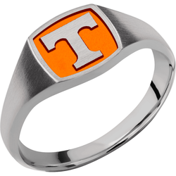 University of Tennessee Custom Collegiate Titanium Signet Ring