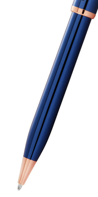 Century® II Translucent Cobalt Blue Lacquer Ballpoint Pen