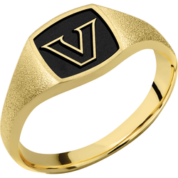 Vanderbilt University Custom Collegiate 10K Yellow Gold Signet Ring