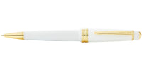 Bailey Light™ Polished White Resin and Gold Tone Ballpoint Pen