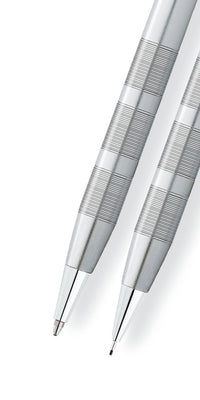 Classic Century® Satin Chrome Ballpoint Pen & 0.7MM Pencil Set
