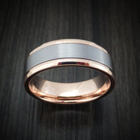 14K Rose Gold and Tantalum Ring by Ammara Stone