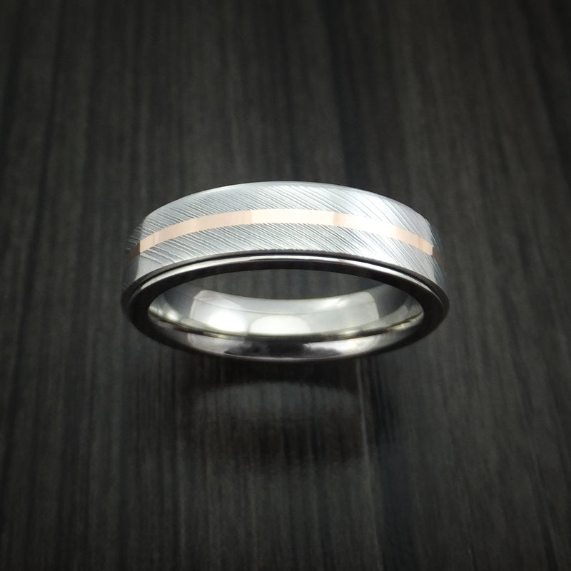 This Wedding Ring Is INSANE! Silver & Damascus Steel Spinner Ring 