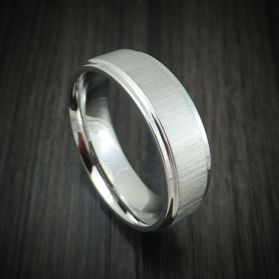 Cobalt Chrome Traditional Wedding Men's Ring Custom Made
