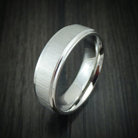 Cobalt Chrome Traditional Wedding Men's Ring Custom Made