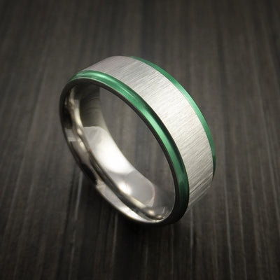Titanium Anodized Edge Ring Custom Made