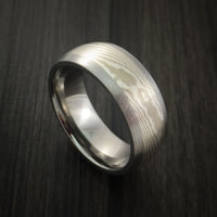 Titanium, Palladium and Mokume Ring Custom Made to Any Size 3 to 22