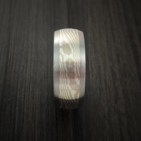 Titanium, Palladium and Mokume Ring Custom Made to Any Size 3 to 22