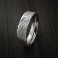 Damascus Steel Men's Ring Wedding Band Genuine Craftsmanship ...