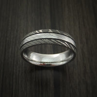 Damascus Steel Ring Wedding Band Genuine Craftsmanship