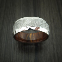 Gibeon Meteorite in Cobalt Chrome with Hardwood Sleeve Custom Made