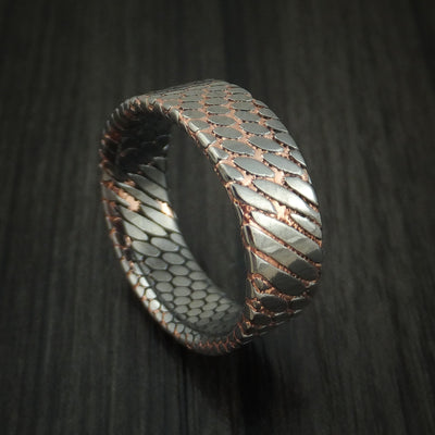 Etched Superconductor Ring Custom Made Titanium-Niobium and Copper Band