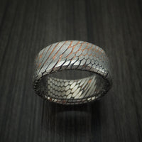 Etched Superconductor Ring Custom Made Titanium-Niobium and Copper Band