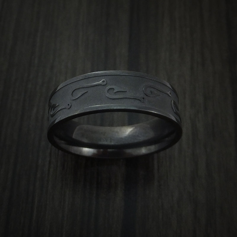 a fish hook ring Hooks Boone Titanium Rings Catch a deal with our
