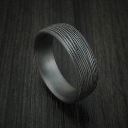 Tantalum Band with Textured Finish Custom Made Ring by Benchmark