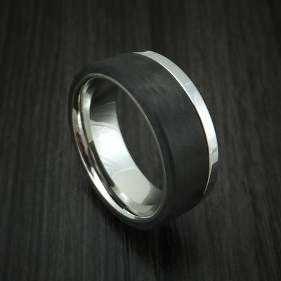 Cobalt Chrome and Carbon Fiber Band Custom Made