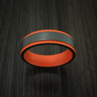 Black Titanium and Cerakote Ring Custom Made