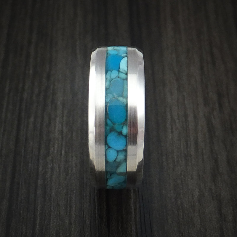 925 Sterling Silver and Reconstituted Turquoise Men's Ring - Classy Man |  NOVICA