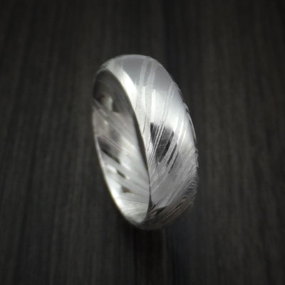 Kuro Damascus Steel Ring Custom Made Wedding Band