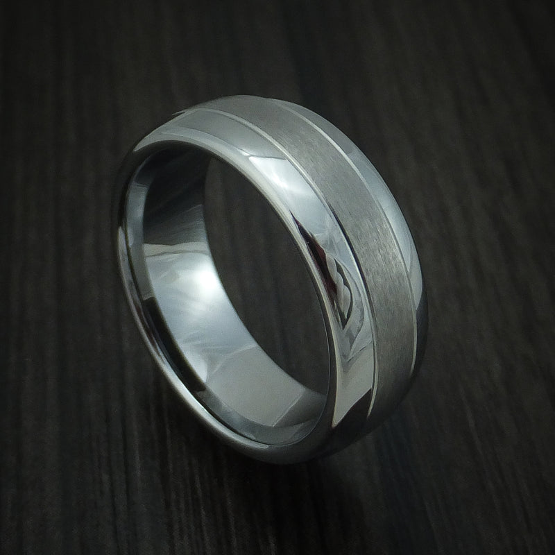 Tungsten Band Custom Made Ring