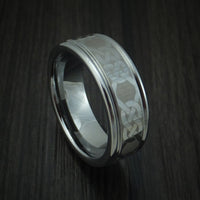 Tungsten Celtic Band Custom Made Ring