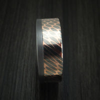 Tantalum and Superconductor Ring Custom Made Band