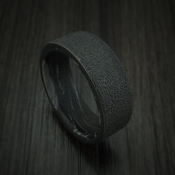 Black Titanium M3 Mokume Ring Custom Made Band