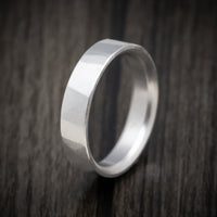 Hand-Forged 14K Gold Ring Custom Made Men's Band