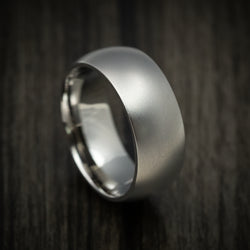 Titanium Classic Style Men's Ring Custom Made Wedding Band