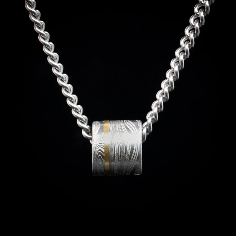 Black Caviar 18K Gold Large Station Ceramic Beaded Necklace | 5mm – LAGOS