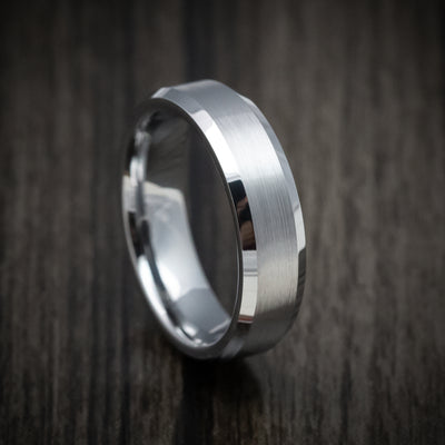 Tungsten Men's Ring with Satin Finish Band