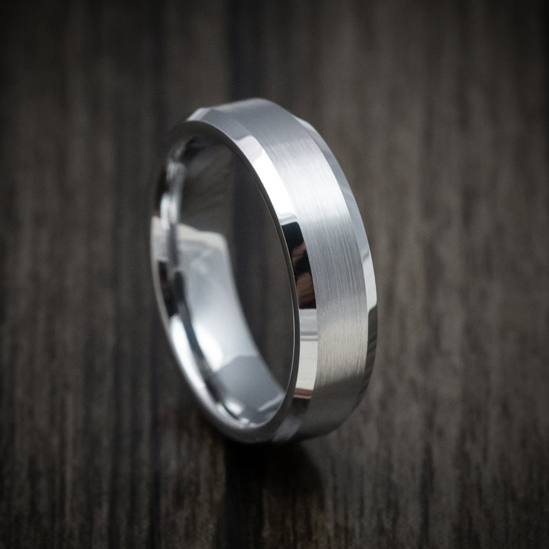 Black Tungsten Ring #104020 - Seattle Bellevue | Joseph Jewelry