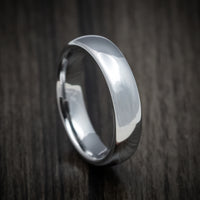 Tungsten Men's Ring with Polish Finish Custom Made Band