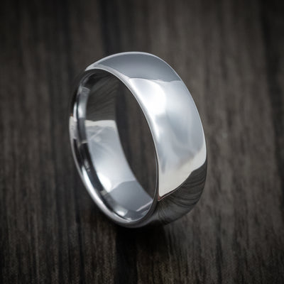 Tungsten Men's Ring with Polish Finish Band