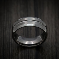 Tungsten Men's Ring with Satin Finish