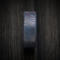 Kuro-Ti and DiamondCast Sleeve Men's Ring Custom Made