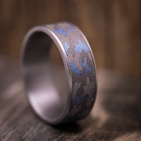 Tantalum Multicolor Camo Men's Ring